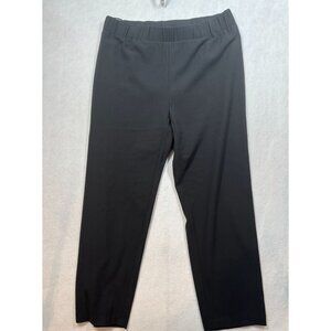 Jones New York Pull On Dress Pants Black Career Travel Straight Leg Women's 1X